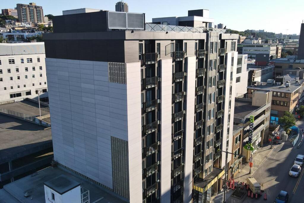 Condo Chic, Centre-Ville Piscine, Terrasse, Gym Québec Eksteriør bilde